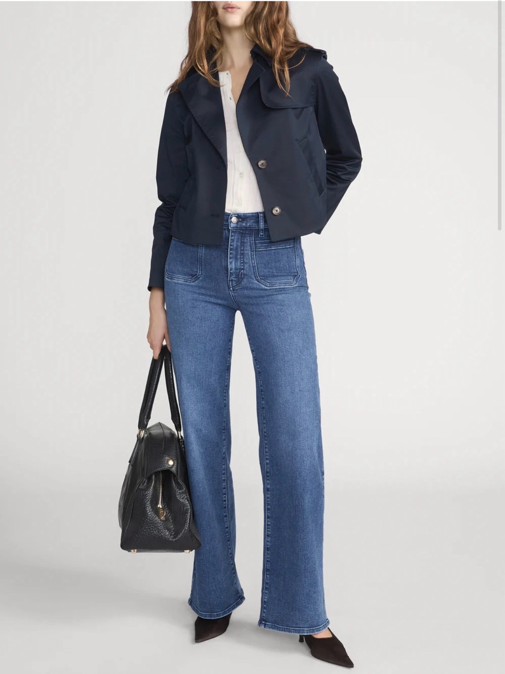 FRAME Le Slim Palazzo Modernist Pocket in Iberia